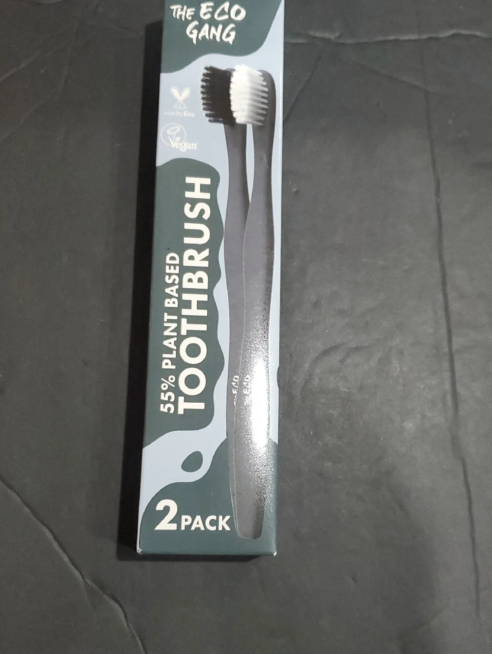 The Eco Gang plant derived soft toothbrush for adults‎ 2pack brand new